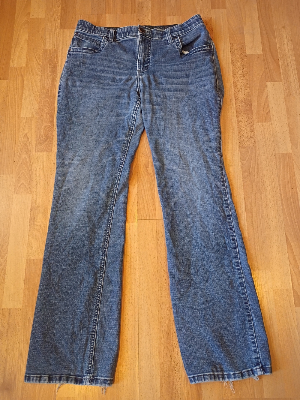 Wrangler Q Baby No Gap Waist Band Jeans Stretch 32x32 Stretch